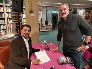 Juan Solo - Los crimenes del carrusel - Editorial Planeta - Casa del Libro - Novela negra - Presentación del libro